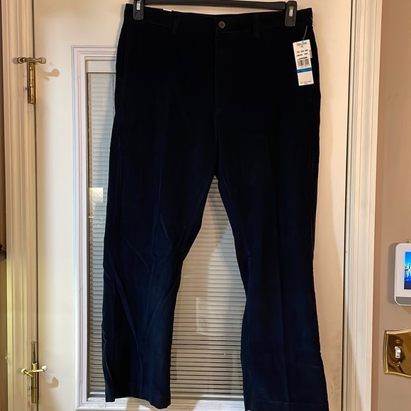 Chaps Pants Nwt Mens Navy Chaps Corduroy Pants Poshmark